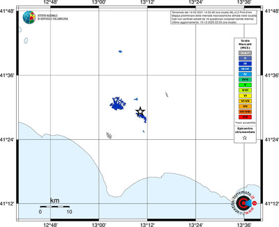 Mappa MCS - territori località