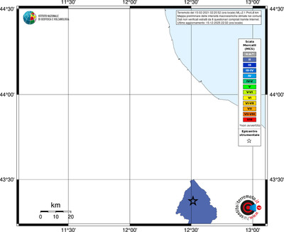 Mappa MCS - territori comuni