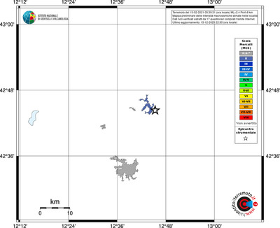 Mappa MCS - territori località