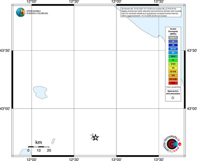 Mappa EMS - territori località