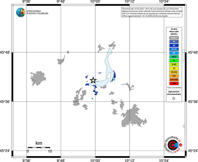 Mappa MCS - territori località