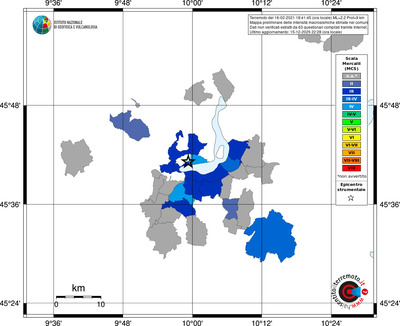 Mappa MCS - territori comuni