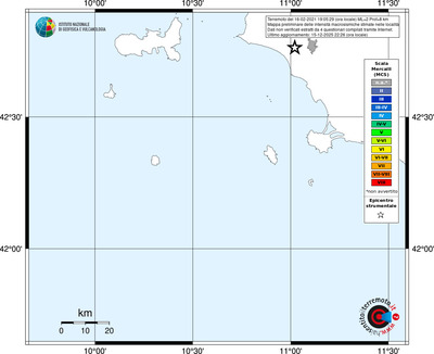Mappa MCS - territori località