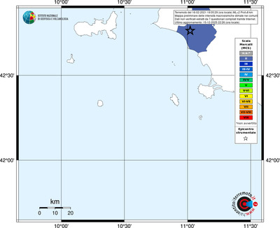Mappa MCS - territori comuni