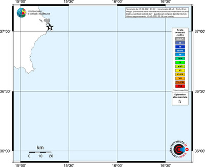 Mappa MCS - territori località
