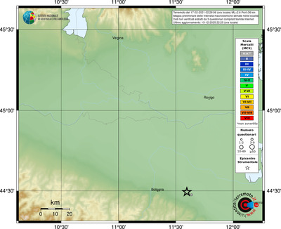 Mappa MCS - località