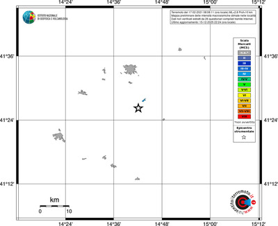 Mappa MCS - territori località