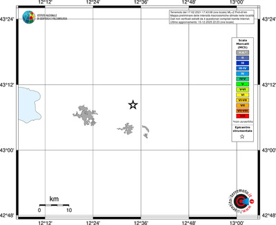 Mappa MCS - territori località