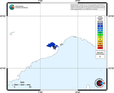Mappa EMS - territori comuni