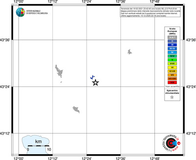 Mappa EMS - territori località