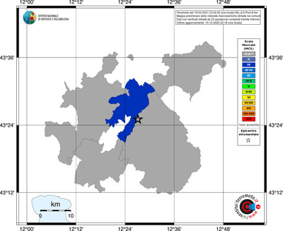 Mappa MCS - territori comuni