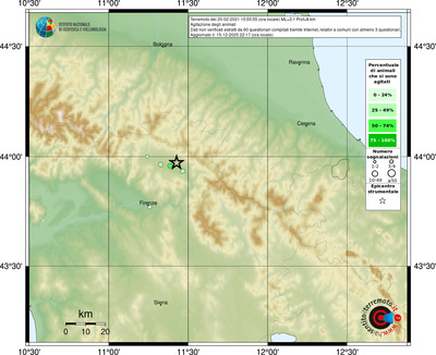 Mappa comuni con almeno 3 questionari