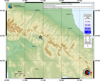 Mappa comuni con almeno 3 questionari