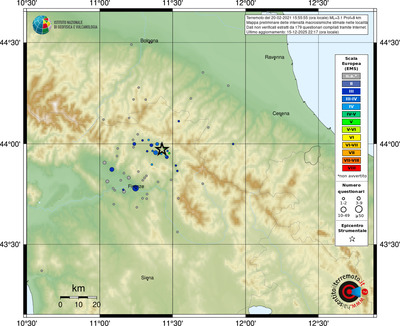 Mappa EMS - località