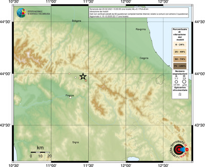 Mappa comuni con almeno 3 questionari