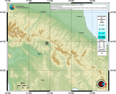 Mappa comuni con almeno 3 questionari