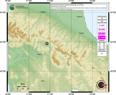 Mappa comuni con almeno 3 questionari