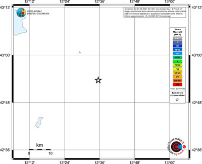 Mappa MCS - territori località