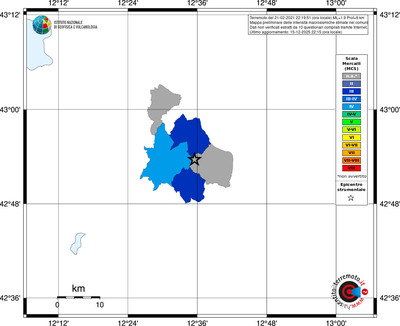 Mappa MCS - territori comuni