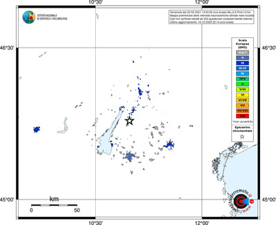 Mappa EMS - territori località