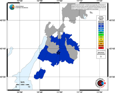 Mappa MCS - territori comuni