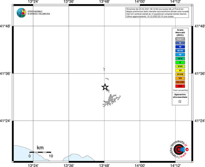 Mappa MCS - territori località