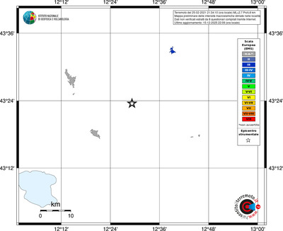 Mappa EMS - territori località