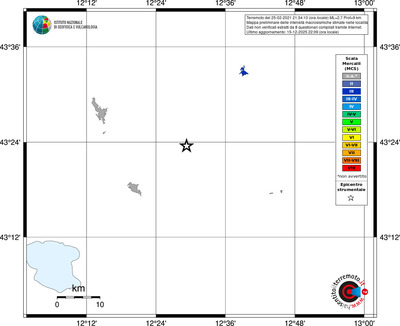 Mappa MCS - territori località