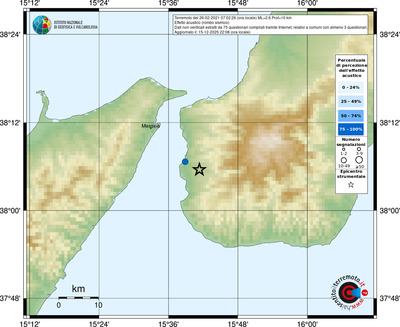 Mappa comuni con almeno 3 questionari