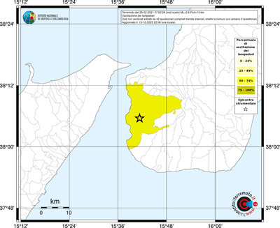 Mappa territorio comunale con almeno 3 questionari