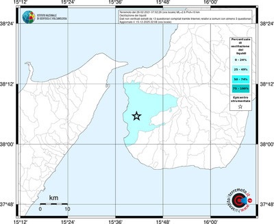 Mappa territorio comunale con almeno 3 questionari