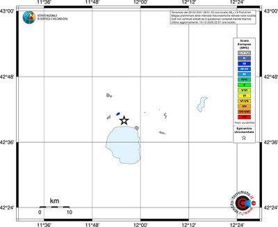 Mappa EMS - territori località