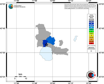 Mappa MCS - territori comuni