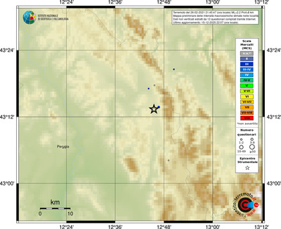 Mappa MCS - località