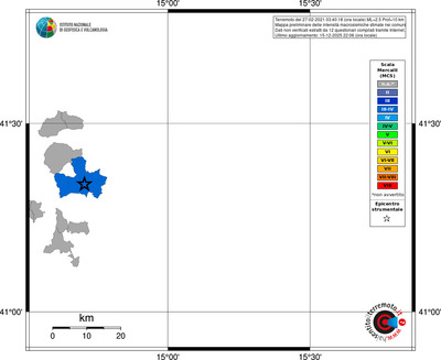 Mappa MCS - territori comuni
