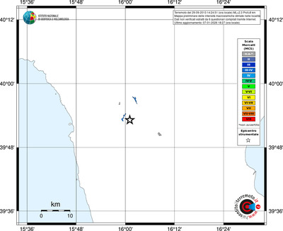 Mappa MCS - territori località