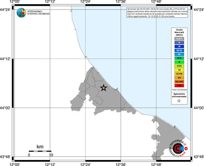 Mappa MCS - territori comuni