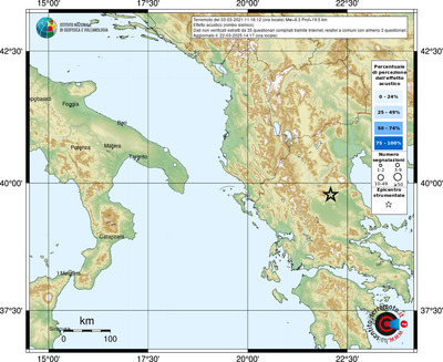 Mappa comuni con almeno 3 questionari