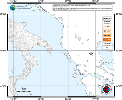 Mappa territorio comunale con almeno 3 questionari