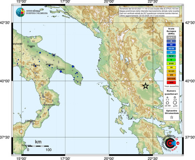 Mappa EMS - località
