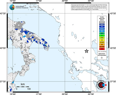 Mappa MCS - territori comunali
