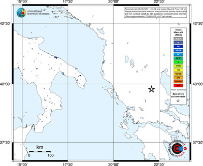 Mappa MCS - territori delle località