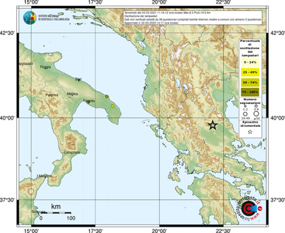 Mappa comuni con almeno 3 questionari