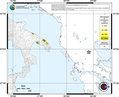 Mappa territorio comunale con almeno 3 questionari