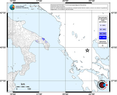 Mappa territorio comunale con almeno 3 questionari