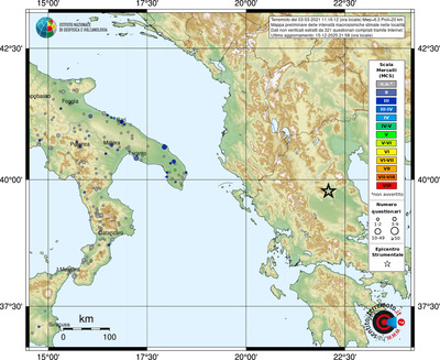Mappa MCS - località