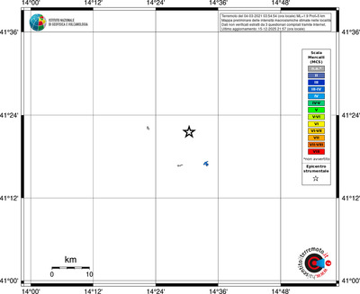 Mappa MCS - territori località