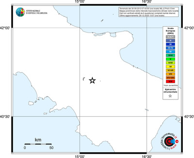 Mappa EMS - territori località