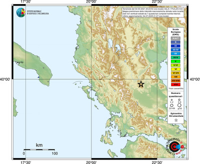 Mappa EMS - località
