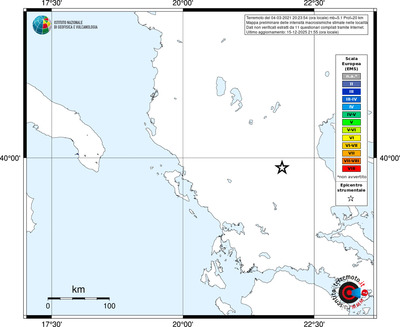 Mappa EMS - territori località